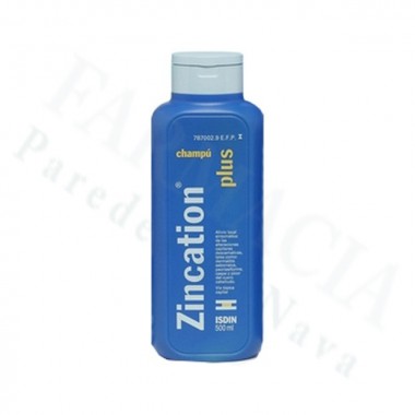 ZINCATION PLUS 10 MG/4 MG/ML CHAMPU , 1 FRASCO DE 500 ML