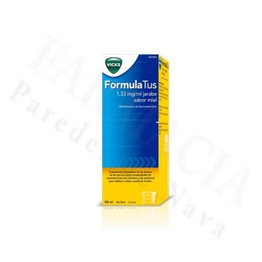 FORMULATUS 1,33 MG/ML JARABE SABOR MIEL, 1 FRASCO DE 180 ML